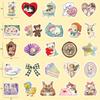 100 PCS Vintage Aesthetic Stickers Coquette Sticker Pack Retro Themed Stickers Cute Vintage Journaling Scrapbooking Stickers Pack for Adult view 2