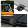 Blink Camera Gutter Mount Compatible with Blink Outdoor 4 (4th Gen)/(3rd Gen) & Blink XT / XT2 Camera, Blink Gutter Mount 360 Adjustable Weatherproof Alloy Mount Bracket for Blink Camera, 2 Pack view 2