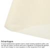 uxcell Cream Speaker Mesh Grill Cloth (not Cane Webbing) Stereo Box Fabric Dustproof Cloth 35cm x 150cm 13.8 Inches x 59 Inches view 4