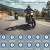 Zhongreat Motorcycle Helmet Bluetooth Headset with Stereo Sound, C50 2-Way 1000M Communication System Intercom Speakers with CVC Noise Cancellation, Music Call Control, IP67 Waterproof, 2 Pack view 2