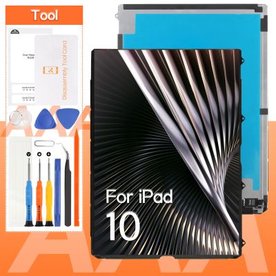 Screen Replacement for iPad 10 10th Gen 2022 A2696 A2757 A2777 10.9 LCD LED Panel Display Repair Parts Kit,with Screen Protector and Tools(Only LCD,Not Include Touch Digitizer)