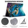 ACWDMKH Case for Samsung Galaxy Tab S10 Plus/ S9 FE Plus/ S9 Plus 5G Tablet 12.4'' Case,PU Leather Slim Folio Adjustable Stand Cover Auto Wake/Sleep,Cute Sea Turtle view 2