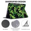 ACWDMKH Case for Samsung Galaxy Tab S10 Plus/ S9 FE Plus/ S9 Plus 5G Tablet 12.4'' Case,PU Leather Slim Folio Adjustable Stand Cover Auto Wake/Sleep,Camouflage Dinosaur view 2