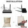 WiFi Router Cover Faraday Box WiFi Cover E m f Protection E M f Faraday Cage for Router Smart Meter Cover 13.8IN 15.7IN view 4