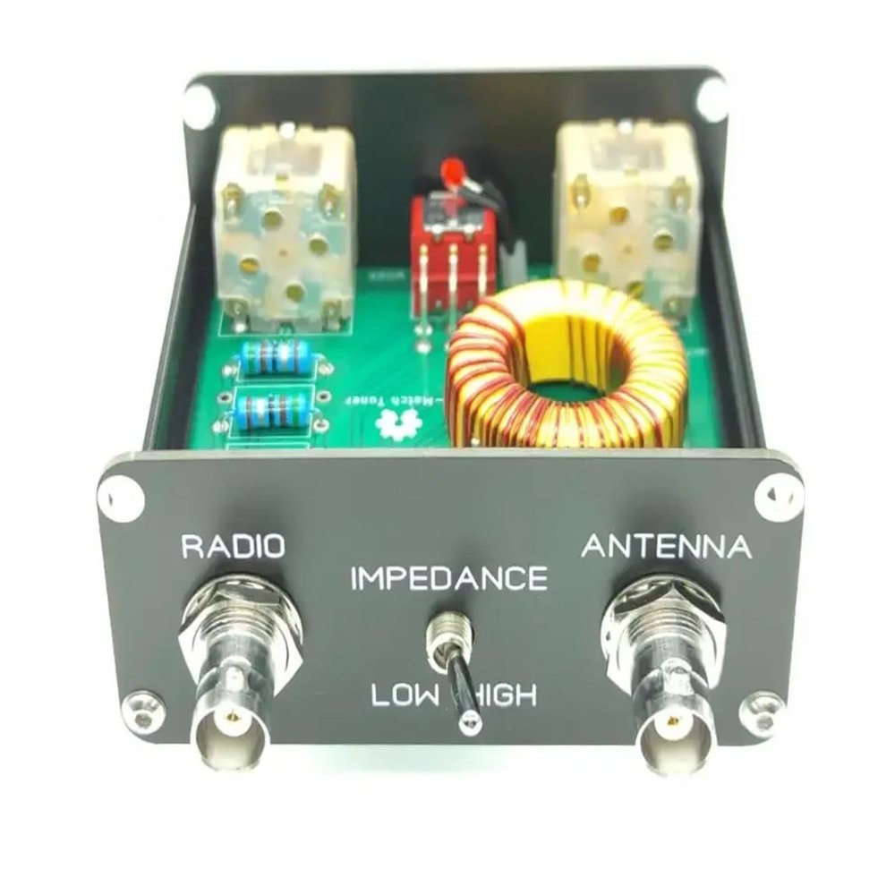 Z-match Manual Antenna Tuner 3-28 MHz Durability, Efficience