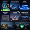 15.6 inch Portable Android Car Headrest TV,Support Phone WiFi Bluetooth SD USB HDMI Connection Car Video Player (4G Ram+64G Rom-2PCS) view 4