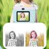 4K Digital Camera, 1080P 48MP HD 2.0 Inch TFT Color Screen Anti Shake 8X Digital Zoom Camera with MP3 Player Games Fill Light Compact Travel Camera for Travel (Green) view 2