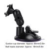 2Pcs Car Navigator Driving Recorder Suction Cup Bracket, 360 Degree Adjustable Angle with Strong Suction Power for Dashboard Camera Stand and Support (Our Jaw Heads) view 4