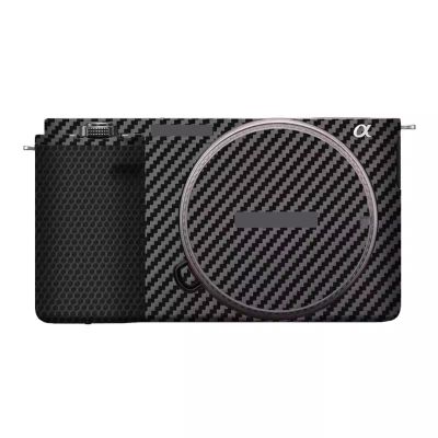 Anti-Scratch Camera Skin Wrap Sticker Coat Vinly Protective Film Body Protector Decals Cover for Sony ZV-E1 ZVE1 ZV E1(Carbon Fiber Black)
