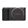Anti-Scratch Camera Skin Wrap Sticker Coat Vinly Protective Film Body Protector Decals Cover for Sony ZV-E1 ZVE1 ZV E1(Carbon Fiber Black) view 1
