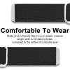 Lamshaw Compatible with EmeTerm Explore Band, Stretch Elastics Nylon Adjustable Replacement Strap Accessories Compatible for EmeTerm Explore (Black) view 4