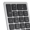 2.4G Numeric Keypad Portable USB Keyboard for Vista with Fast Rebound Speed Silver/32.8ft (Iron Gray) view 2