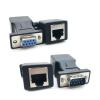 ACGTUY DB9 RS232 Female/Male to RJ45 Network Adapter, COM Port to Cat5e/6 LAN Ethernet Port Converter, DB9 Serial Female to RJ45 Female(Male) view 3