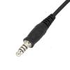 YiNiTone U174 Tactical to Civilian Version Wiring Adapter u94 Push to Talk Conversion Cable for 7.0mm Plug Force NATO Headset view 3