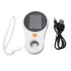 500X Handheld Macro Microscope with 8 LEDs, 2MP Lens, Fixed Focus, 2.0 Color Screen - Portable Magnifier for Detailed Observation (White) view 1
