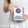 Mini Projector, 5G Wi Fi Bluetooth Portable Outdoor Home Theater Movie Projector, 1080P 4K Full HD Portable Projector Optical Engine HiFi Loudspeaker for TV Phone Laptop (US Plug) view 2
