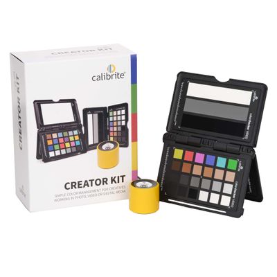 Calibrite Creator Kit w/Display 123 Colorimeter and ColorChecker Passport Video 2, Monitor Calibration and Capture Color Control System for Photography and Filmmaking Workflows (CC123-PPV2)