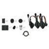 Hollyland Solidcom C1 Pro-3S 3-Person Headset Full Duplex Wireless Intercom System with Mustang AV HS-101 HDMI Cable view 1