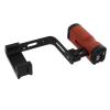 Phone Camera Rig Hand Grip, Wooden Handle with Adjustable L Plate, Cold Shoe Mounts, for, for iOS Smartphones view 4
