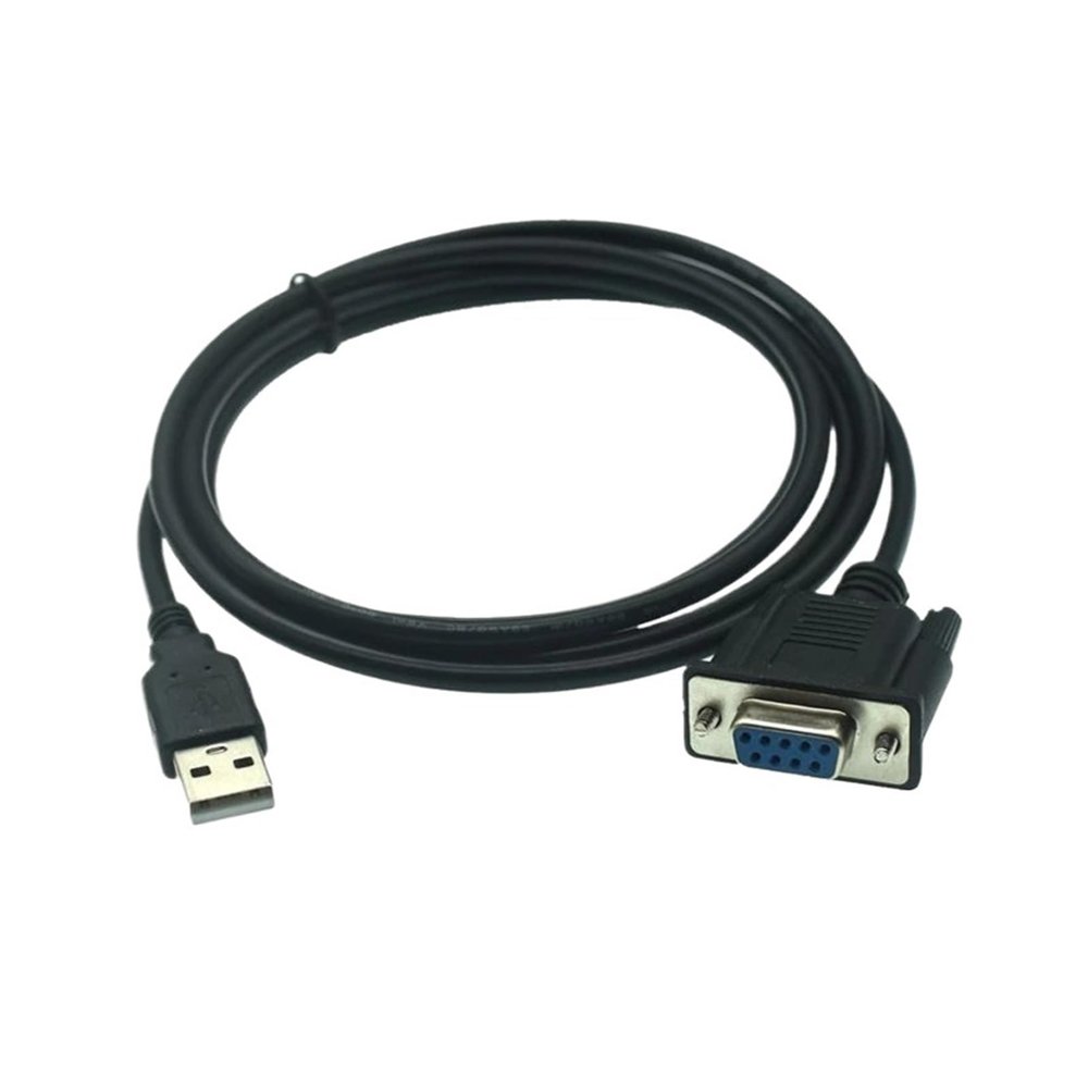 ACGTUY USB Male to DB9 RS232 COM Female Cable Adapter Converter Supports Win 7 8 10 Pro System