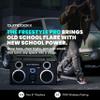 Bumpboxx Freestyle Pro Retro Boombox Bluetooth Speaker, Up to 16-hour Play Time, Deep Bass, Large Bluetooth Boombox Speaker with 3.5" LCD Display, 2 Wireless Rechargeable Microphones, Black view 2