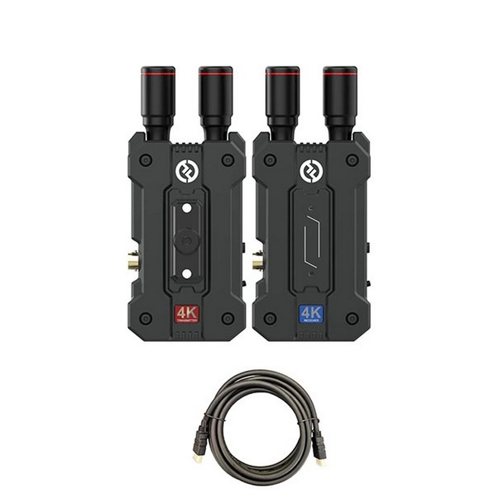 Hollyland Mars 4K SDI/HDMI Wireless Video Transmission System with Mustang AV HS-101 HDMI Cable