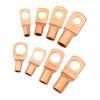 10/25/50/100pcs Copper Lug Ring Wire Connectors Bare Cable Electric Crimp Terminal SC6-6 SC6-8 SC10-6 SC10-8 SC16-6 SC25-6(10PCS,SC6-8) view 1