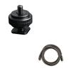 Hollyland Mars 1/4 Cold Shoe Mount with Mustang AV HS-101 HDMI Cable view 1