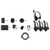 Hollyland Solidcom C1 Pro-4S 4-Person Headset Full Duplex Wireless Intercom System with Mustang AV HS-101 HDMI Cable view 1
