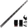 36" Hardwired Power Strip (NO Power Cord), 9 Tamper Resistant Outlets (NEMA 5-15R - NOT 20Amp), NO Ears (Without mounting tabs on Both Ends), USB, Black view 1