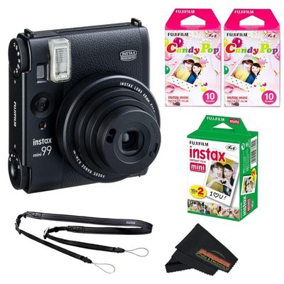 Fujifilm Instax Mini 99 Instant Film Camera (Black) (Camera + 2 Film (40 Exposure))