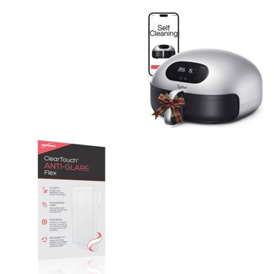 BoxWave Screen Protector Compatible with Typhur Dome - ClearTouch Anti-Glare Flex (2-Pack), Anti-Fingerprint Matte Film Skin Curve Coverage