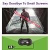 VISIONhmd Immersive Video Glasses with Dual Speakers. USB-C Input, Easy Connect to i-Phone 15/16/17,Plug and Play, no Need APP, Lightweight Headset,Monitor,Head-Mounted Display (Bigeyes H5 Pro USB-C) view 4