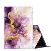 FUYOCWE for 7" Kindle Paperwhite Case (2024-12th Generation)/7 Inch Kindle Colorsoft Signature Edition Case,PU Leather Adjustable Stand Flip Cover w/Auto Sleep Wake-Burgundy Gold Marble view 1