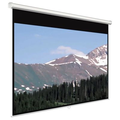 72 Inch 16:9 HD Portable Manual Pull Down,Wall Ceiling Mounted Projector Screen, for Home Theater Cinema Office Movie TV Game(60in(120x71cm))