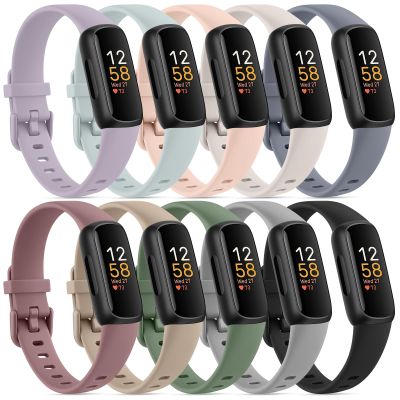 10 Pack Fitbit Inspire 3 Bands - Soft Silicone Adjustable Sport Replacement Straps for Women & Men (10 Pack H)