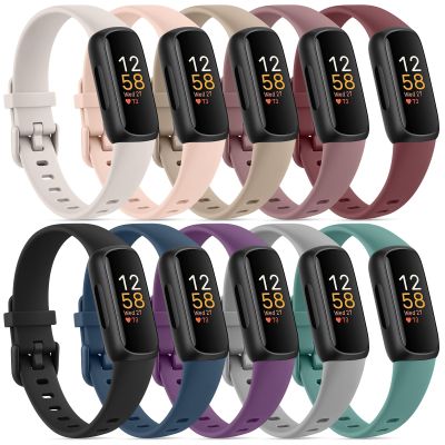 10 Pack Fitbit Inspire 3 Bands - Soft Silicone Adjustable Sport Replacement Straps for Women & Men (10 Pack)