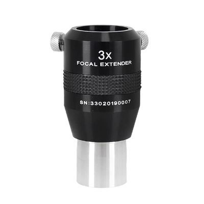 1.25" Chromatic Aberration 3X Lens for Astronomy Professional Monocular Telescope Eyepiece