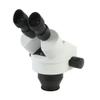 Microscope Kit 3.5X-90X Continuous Zoom Parfocal Binocular Stereo Microscope Boom Universal Bracket Stand56 LED Light for Phone PCB SMD Repair Microscope Lens Adapters(White) view 4