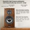 PAIYON 70W Passive Bookshelf Speakers HiFi Stereo Home Audio with 2 Way 6.5inch Woofer 1 inch Silk Dome Tweeter (Amplifier or Receiver Required) (HIFI-4S) view 3