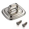 HYROOY Anti-Theft Security Base Plate Zinc-Alloy Electroplated Bright Computer Lock Fixed Base Desk Mount Accessory Metal view 4