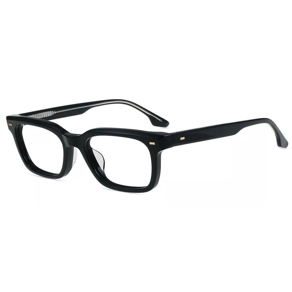 Firmoo Oversized Blue Light Blocking Glasses Unisex Acetate Frame Anti Eyestrain UV Protection Computer Gaming Glasses Black