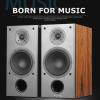 DIFIIFOL PAIYON Passive Bookshelf Speakers HiFi Stereo Home Audio with 2 Way 6.5inch Woofer 1 inch Silk Dome Tweeter (Amplifier or Receiver Required) (P4) view 3
