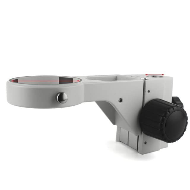Lab Microscope Accessories 76mm Diameter Adjustable Zoom Stere Microscopes Focusing Holder Focusing Bracket(25mm)