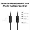 1MORE 2-Pack Piston-Fit USB-C Headphones  in-Ear Earphones with Mic, Noise Isolation, and Control Button, Durable Wired Earbuds for iPhone 15, Pixel 10, OnePlus (Grey) view 4