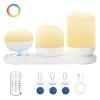 3-in-1 Rechargeable Night Light for Kids, Dimmable Egg Night Light with Remote Control, Portable Nightlight with 17 Colors Changing & Timer Setting, Xmas Christmas, Birthday Gifts for Boys Girls view 1