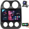 10.2 Inch Car Stereo Radio [4GRAM 32GROM] for Jeep Patriot Compass 2010-2016 Touchscreen with Wireless CarPlay Android Auto,Android 13 Player Radio with Bluetooth,WiFi,SWC,Mirror Link, GPS view 1