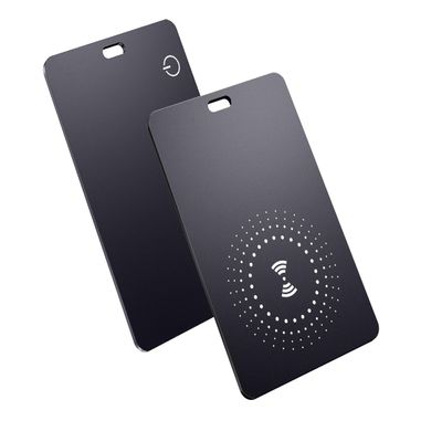 UCard Wallet Tracker Card,Smart Bluetooth Item Finder-Locator Item Compatible with Find My (iOS only),Wireless Rechargeable,IP67 Waterproof,Locator for Wallet, Luggage,Suitcase,Bags,Passport,Backpack