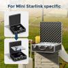 Starlink Mini Case, Waterproof Hard Protective Storage Travel Carrying Case for Starlink Mini Dish (Kickstand, Power Adapter, Cables) Durable Shockproof Design for RV, Camping, Outdoor & Air Travel view 2