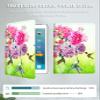 Case for 7" All-New Kindle Paperwhite (12th Generation, 2024) and Kindle Colorsoft Signature Edition Slim Lightweight PU Leather Adjustable Smart Shell Cover with Auto Wake/Sleep, Hummingbird Flowers view 4